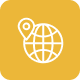 Strategic Global Location Icon