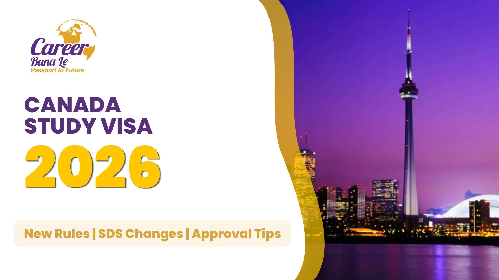 Canada Student Visa 2026 Rules, SDS Updates & Approval Guide